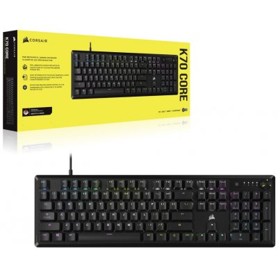 Corsair K70 CORE RGB CH-910971E-NA – Hledejceny.cz