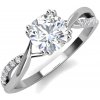 Prsteny Royal Fashion stříbrný pozlacený prsten MR073
