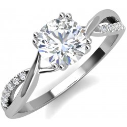 Royal Fashion stříbrný pozlacený prsten MR073