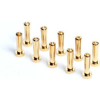 LRP Electronic 4mm/G4 Gold Works Team/zlaté konektory 18mm 10 ks – Sleviste.cz