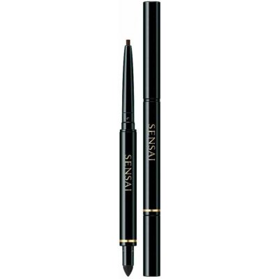 Sensai tužka na oči Lasting Eyeliner Pencil Deep Brown 0,1 g – Zboží Dáma
