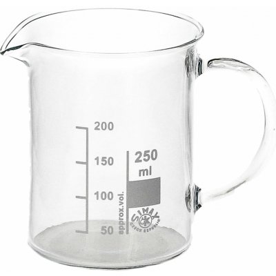 Skleněná kádinka 250 ml s ouškem SIMAX – Hledejceny.cz