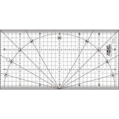 Olfa Pravítko OLFA 15x30, pro patchwork – Zboží Mobilmania