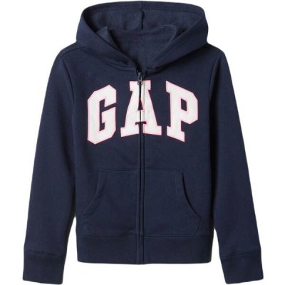 GAP Fullzip Logo tmavě modrá – Zboží Dáma