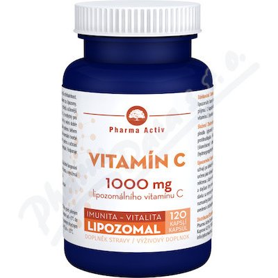 LIPOZOMAL Vitamín C 1000 mg 120 kapslí