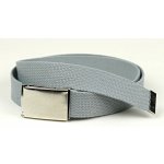 Eleven Textilní opasek barevný šedá – Zboží Dáma