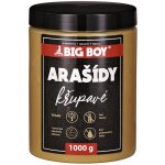Big Boy arášídové máslo křupavé 1 kg – Zboží Dáma