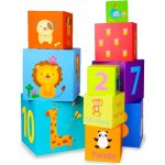 Teddies Kubus Pyramida hranatá 10 ks – Zboží Mobilmania