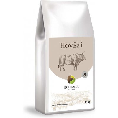 Bohemia Pet Food BOHEMIA Hovězí - B Hmotnost: 2kg - vzorek Granule pro psy, 10 kg