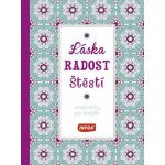 Láska radost štěstí Omalovánky pro dospělé – Zboží Dáma