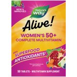 Natures Way Alive! Women’s 50+ Complete Multivitamin 50 tablet – Hledejceny.cz