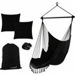 Gardlov 27390 Brazilské závěsné houpací křeslo s polštáři černé – Hledejceny.cz