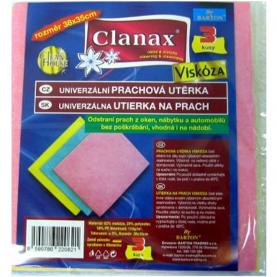 Clanax utěrka prachu 3900459 3 ks – Zbozi.Blesk.cz