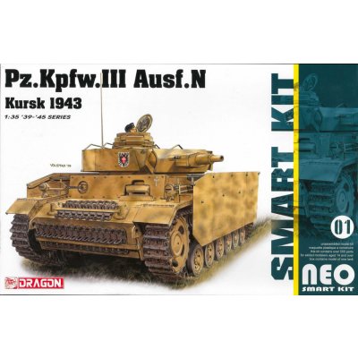 Dragon Pz.Kpfw.III Ausf.L s.Pz.Abt.502 Leningrad 1942/43 Model Kit 6957 1:35 – Zbozi.Blesk.cz