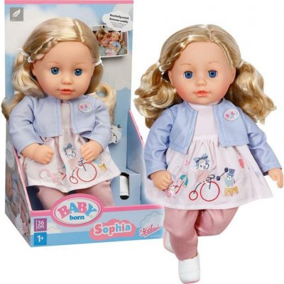 Zapf Creation BABY born Sophia blondýnka 43 cm – Zbozi.Blesk.cz