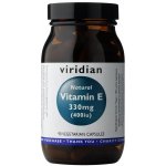 Viridian Vitamin E 330 mg 400iu 30 kapslí – Hledejceny.cz