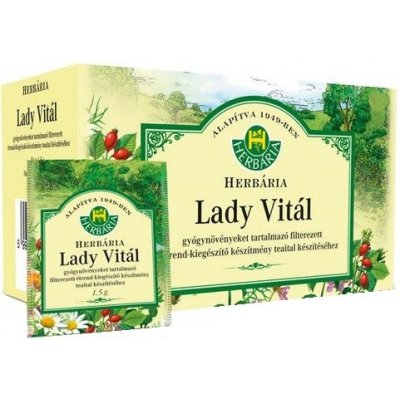 Herbária Lady vital porcovaný čaj 20 ks