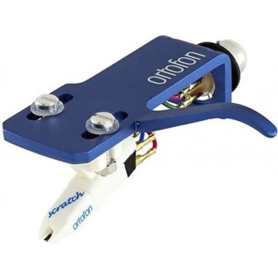 ORTOFON OM Scratch white + SH 4 blue headshell – Zboží Živě