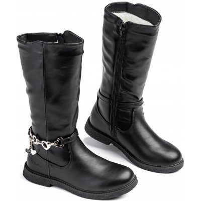 Wojtyłko dětské kozačky černé – Zboží Mobilmania