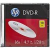 8 cm DVD médium HP DVD-R 4,7GB 16x, slim, 10ks (DME000853)