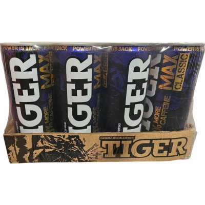 Tiger Max Energy Energy drink 12 x 250 ml – Zboží Dáma