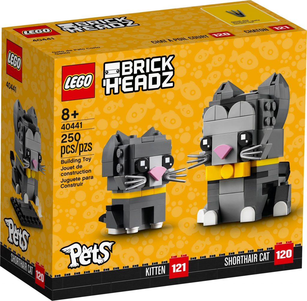 LEGO® BrickHeadz 40441 Krátkosrsté kočky