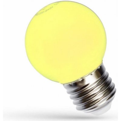 Spectrumled LED žárovka 1W 4xSMD2835 E27 20lm ŽLUTÁ – Sleviste.cz