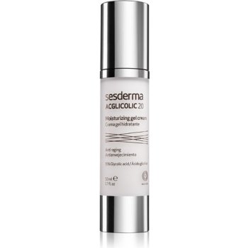 Sesderma Acglicolic 20 obnovující hydratační gelový krém pro smíšenou pleť Nanotech AHA 15% Glycolic Acid 50 ml