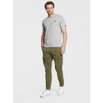 Alpha Industries T-Shirt Basic 188505 Šedá – Zboží Mobilmania