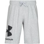 Under Armour Rival Fleece Big Logo 011/Mod Gray light Heather/black – Zboží Mobilmania