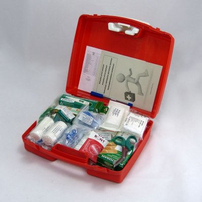VMBal plastový kufr první pomoci malý s náplní SPC
