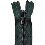 YKK zip spirálový nedělitelný, zelený tmavý - 35 cm – Hledejceny.cz