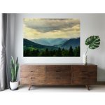 Nalepte.cz samolepka na zeď Lesy v horách , rozměry 72 x 48 cm – Zboží Mobilmania