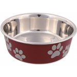 Miska Trixie nerezová plastový povrch 23 cm 2000 ml nerezové misky s opláštěním: 0,45 l ø 14 cm – Hledejceny.cz