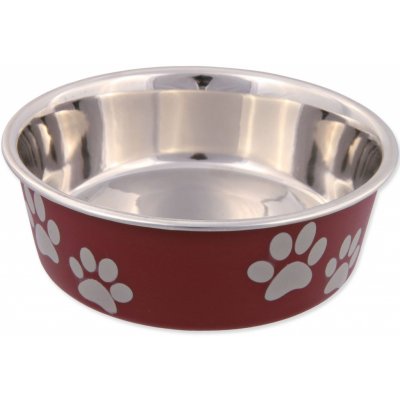 Miska Trixie nerezová plastový povrch 23 cm 2000 ml nerezové misky s opláštěním: 0,45 l ø 14 cm – Hledejceny.cz