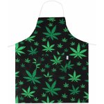 Darré Kuchyňská zástěra Konopí černá – Zboží Dáma