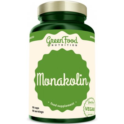 GreenFood Monakolin 90 kapslí – Hledejceny.cz