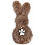Zajíc textil 24cm hnědá – Hledejceny.cz