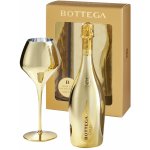Bottega Gold Prosecco Spumante Brut DOC 11% 0,75 l (dárkové balení 1 sklenice) – Sleviste.cz