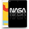 Pouzdro na tablet Picasee silikonový průhledný obal pro Apple iPad 10.2 2019 7. gen NASA Triple