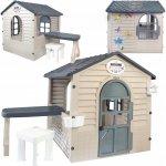 MOCHTOYS zahradní domeček s piknikovým stolem a židličkou 164786 – Hledejceny.cz