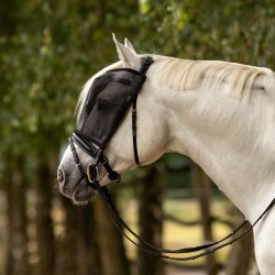 BUSSE Maska proti hmyzu Riding jezdecká černá