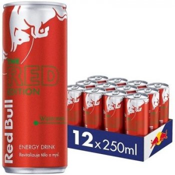 Red Bull Red Edition Cranberry plech 12 x 250 ml