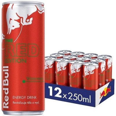 Red Bull Red Edition Cranberry plech 12 x 250 ml – Zbozi.Blesk.cz