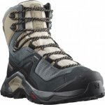 Salomon turistické Quest Element GTX W ebony/rainy day modrá – Zboží Dáma