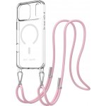 AlzaGuard Luxe Detach Lanyard Case Compatible with MagSafe iPhone 17 Max růžový AGD PCLM479Pv2 – Zboží Živě