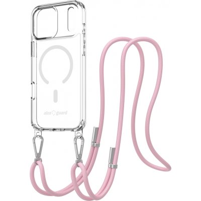 AlzaGuard Luxe Detach Lanyard Case Compatible with MagSafe iPhone 17 Max růžový AGD PCLM479Pv2 – Zboží Živě