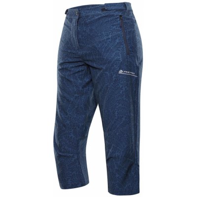 Alpine Pro HYDA 2 dámské softshellové capri LPAT385602PA mood indigo