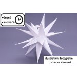 Nexos Vánoční dekorace hvězda s časovačem 10 LED 35 cm červená – Zboží Mobilmania