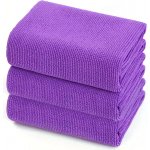 Nanolab iMicro mikrovláknová utěrka Purple 30 x 30 cm 3 ks – Sleviste.cz